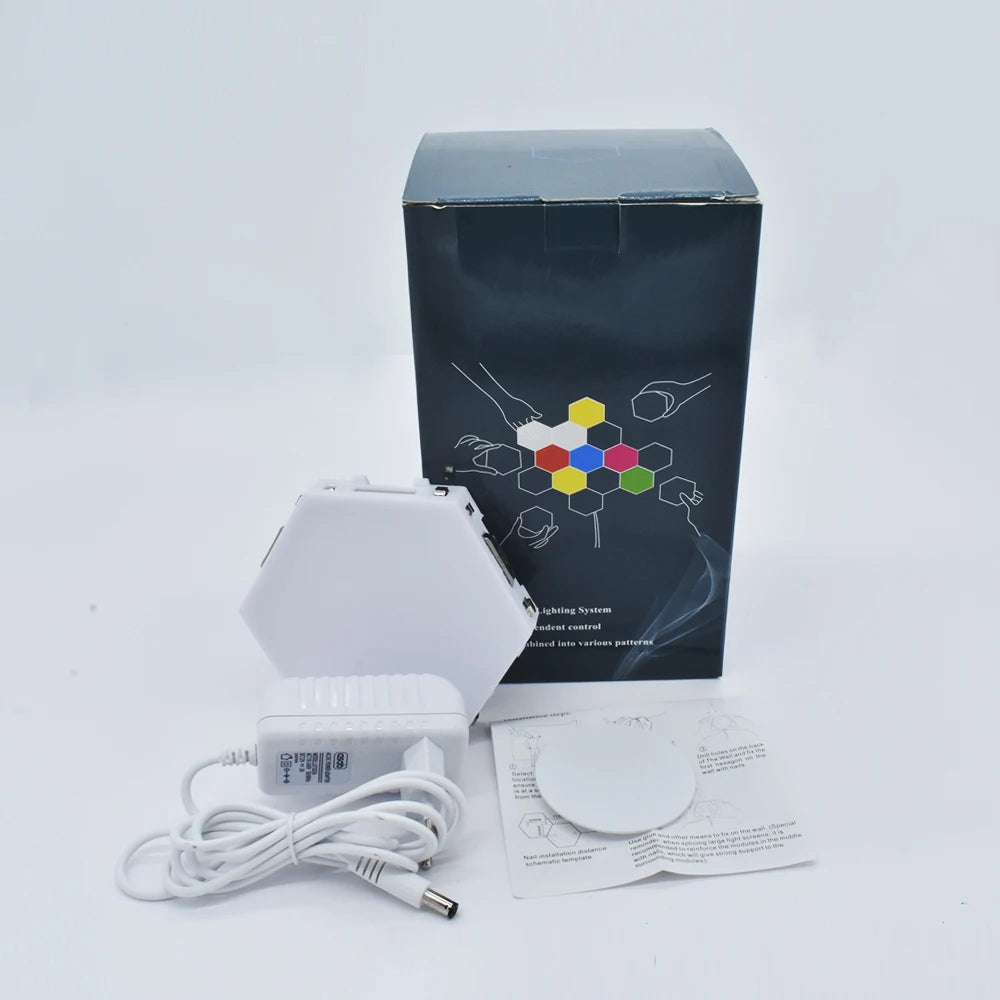 Hexagonal Smart LED Wall Lights for Modern Rooms