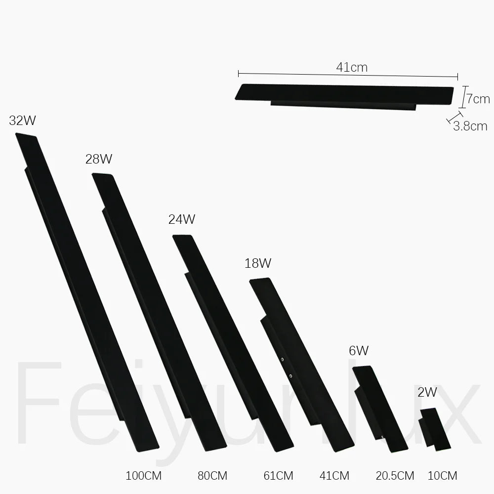 Waterproof LED Strip Wall Light