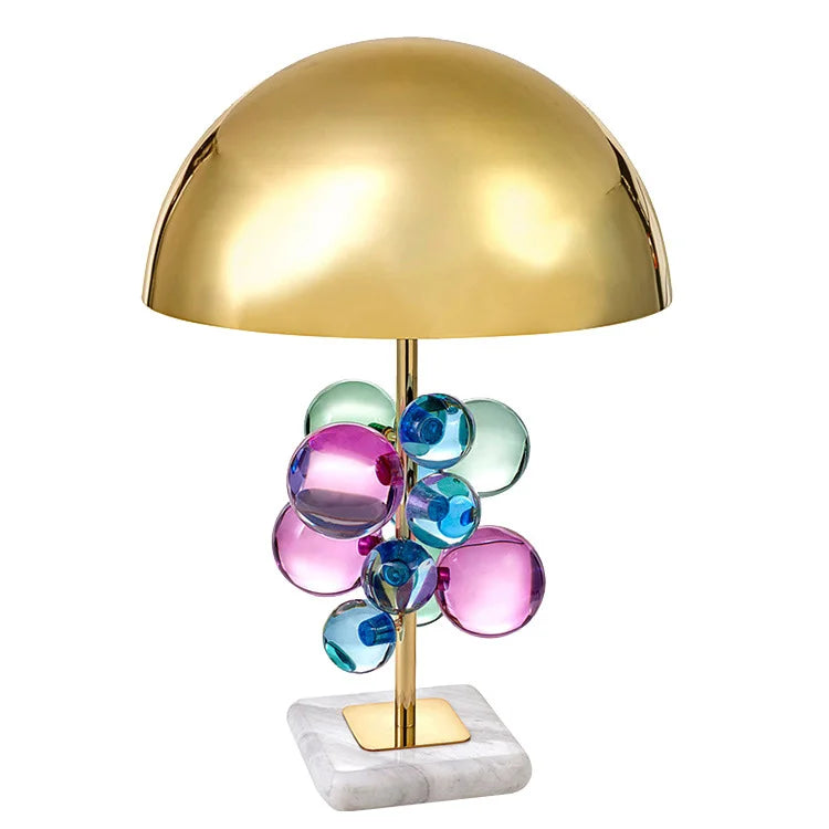 Italian Mushroom Table Lamp – Colorful Glass Designer Ambient Light