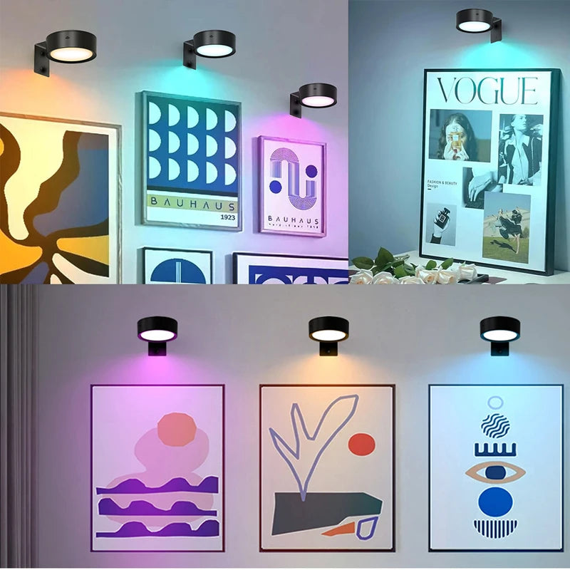 Wireless Magnetic Picture Light with Remote Control