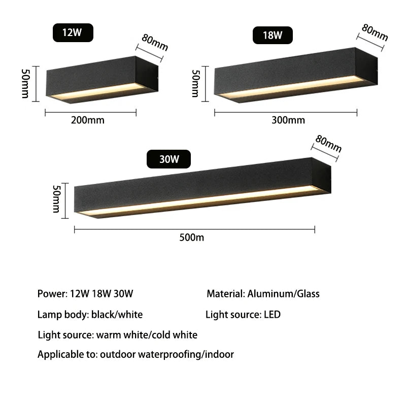 Waterproof Outdoor Wall Sconce for Entryways