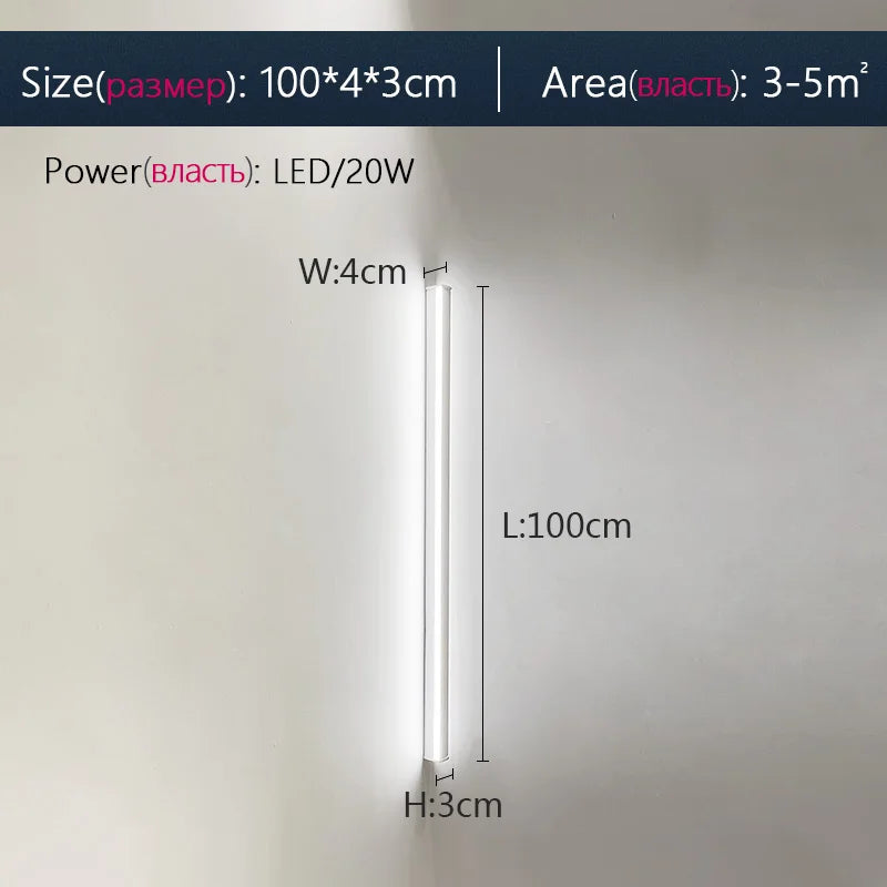 Waterproof LED Outdoor Wall Light for Fences and Gardens