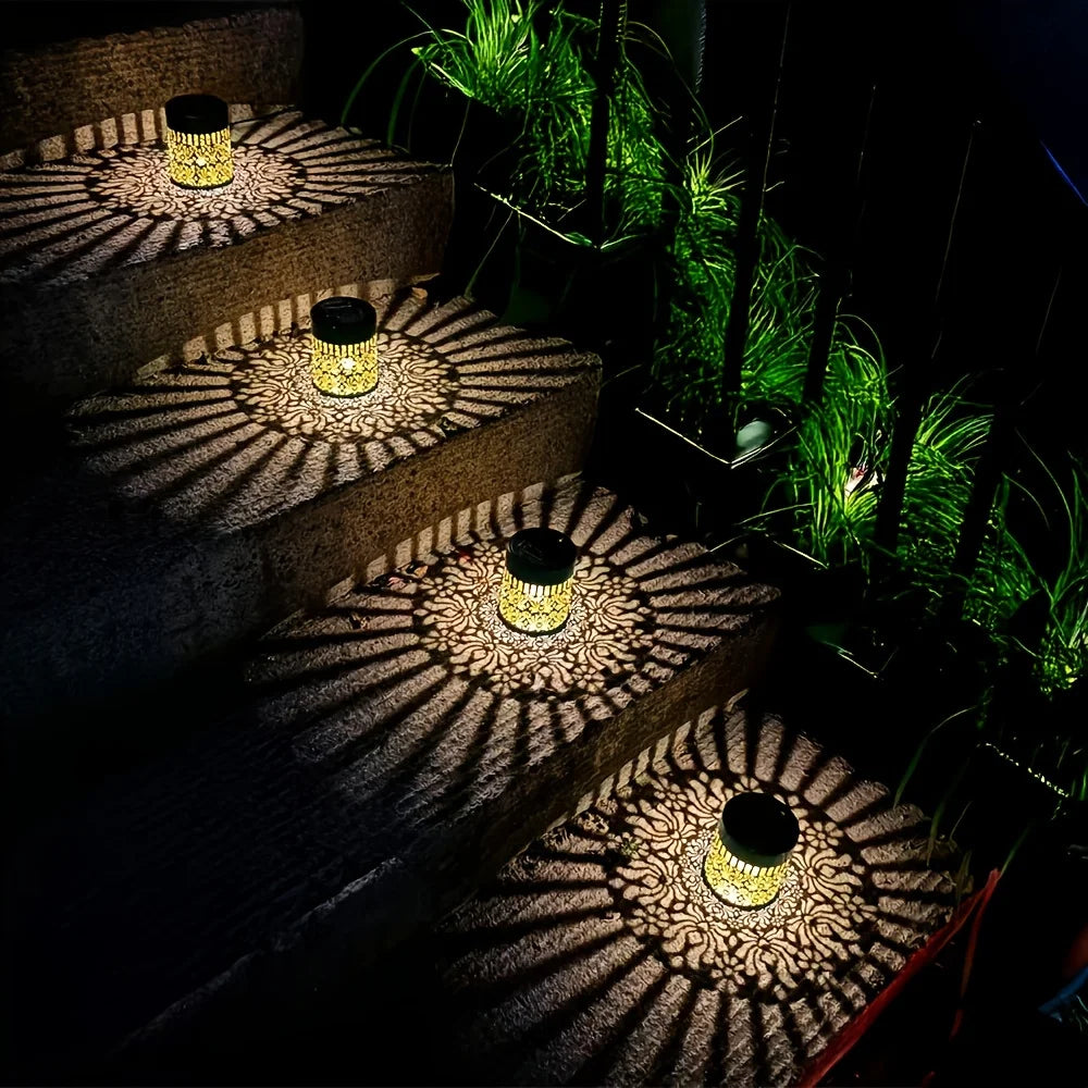 Solar Peony Garden Wall Light for Outdoor Decor