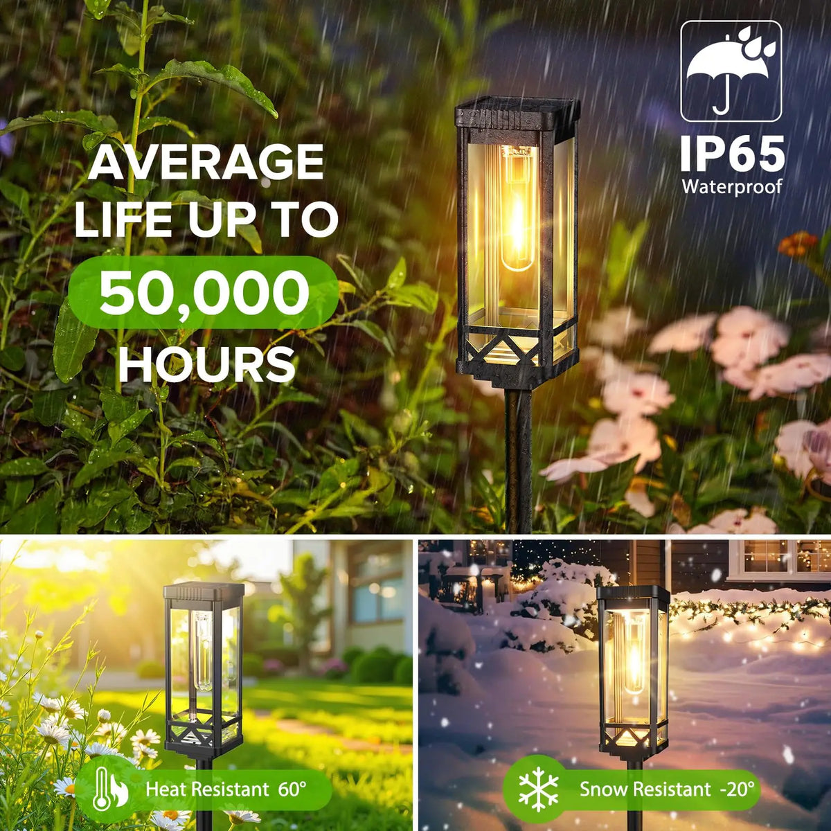 Solar Pathway Lights for Driveways and Walkways