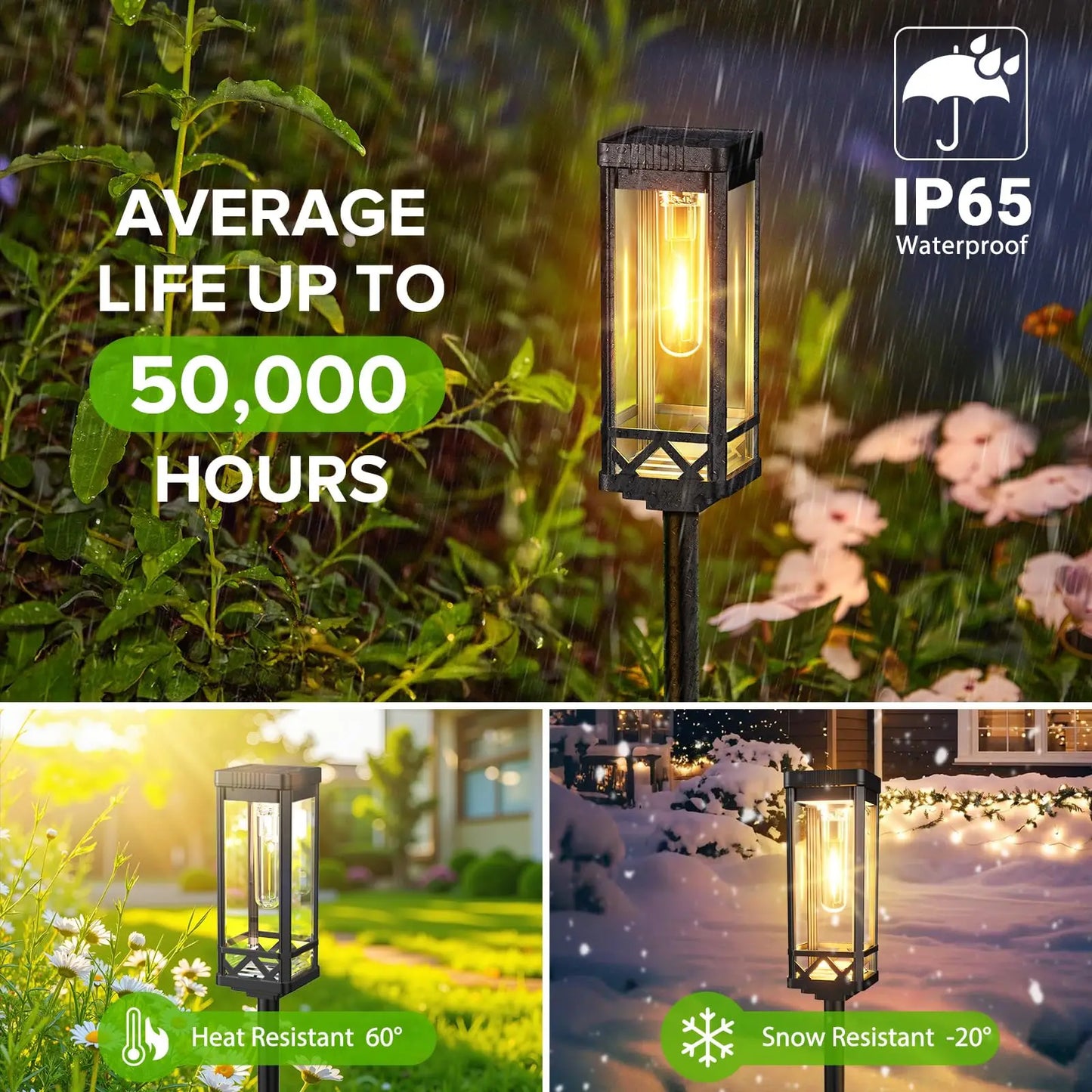 Solar Pathway Lights for Driveways and Walkways