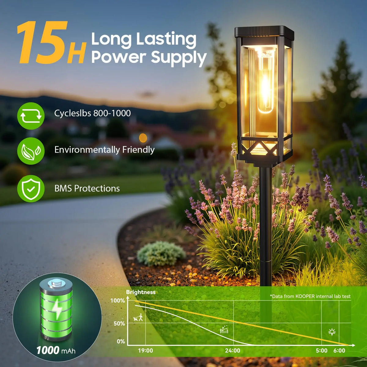 Solar Pathway Lights for Driveways and Walkways