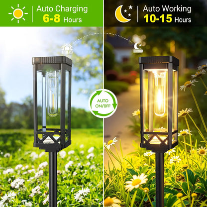 Solar Pathway Lights for Driveways and Walkways