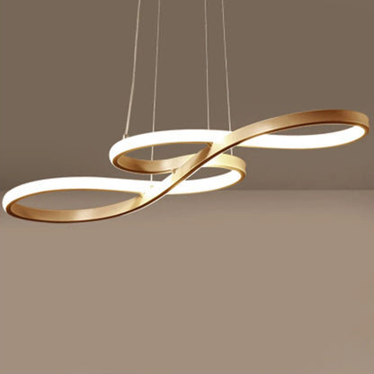 Kitchen Island LED Pendant Dimmable Hanging Lamp with Remote