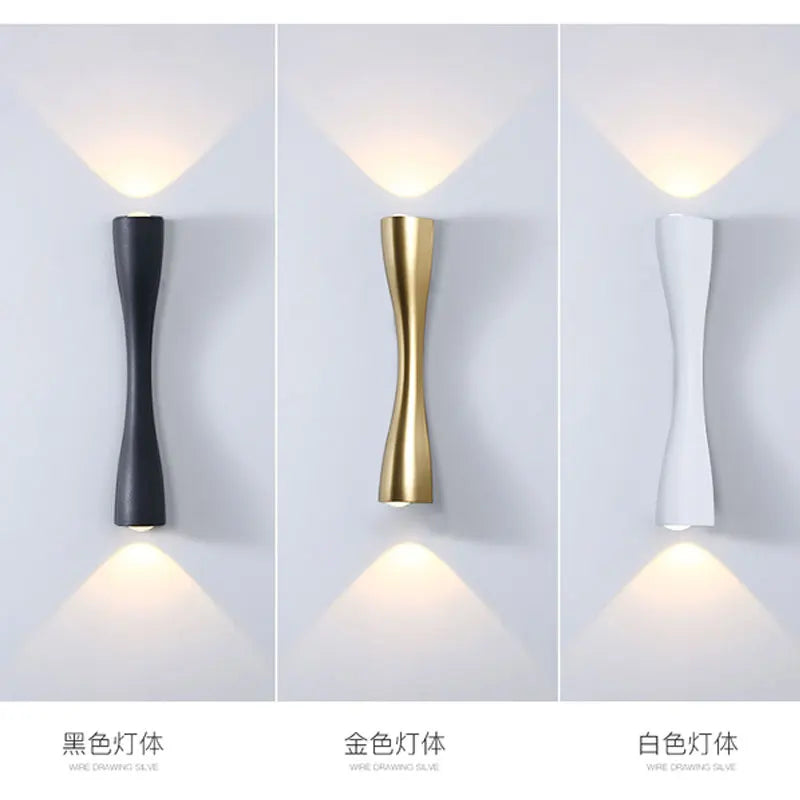 Outdoor Waterproof Wall Lamp IP66 Modern Nordic Light