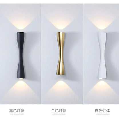 Outdoor Waterproof Wall Lamp IP66 Modern Nordic Light