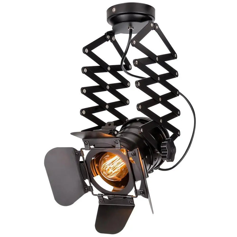 Industrial Tripod Floor Lamp for Studio and Loft Decor