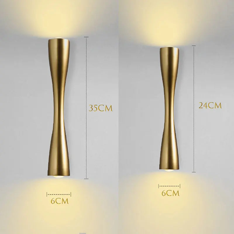 Outdoor Waterproof Wall Lamp IP66 Modern Nordic Light