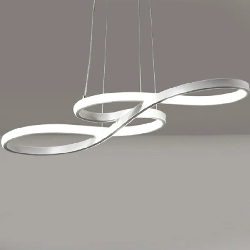 Kitchen Island LED Pendant Dimmable Hanging Lamp with Remote