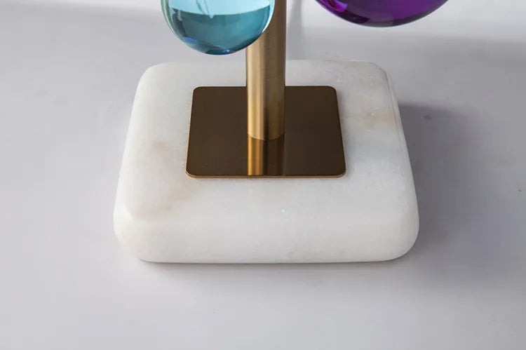 Italian Mushroom Table Lamp – Colorful Glass Designer Ambient Light