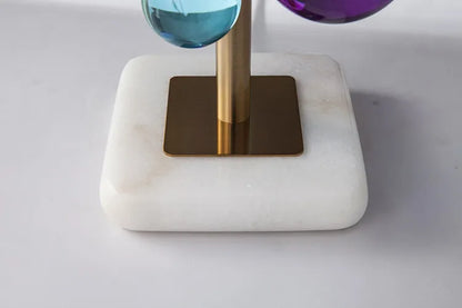 Italian Mushroom Table Lamp – Colorful Glass Designer Ambient Light