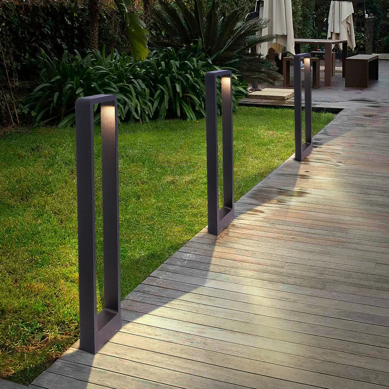LED Pillar Lawn Lamp 7W Waterproof Aluminum Outdoor Landscape Light
