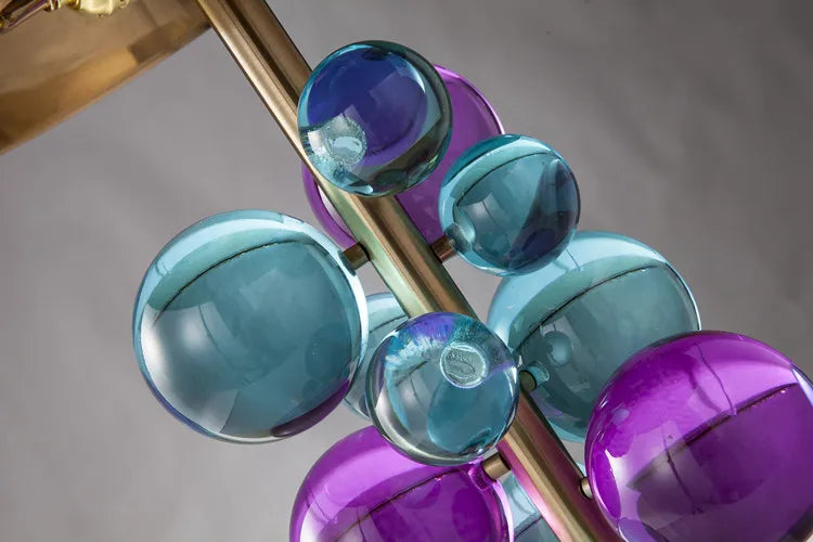 Italian Mushroom Table Lamp – Colorful Glass Designer Ambient Light