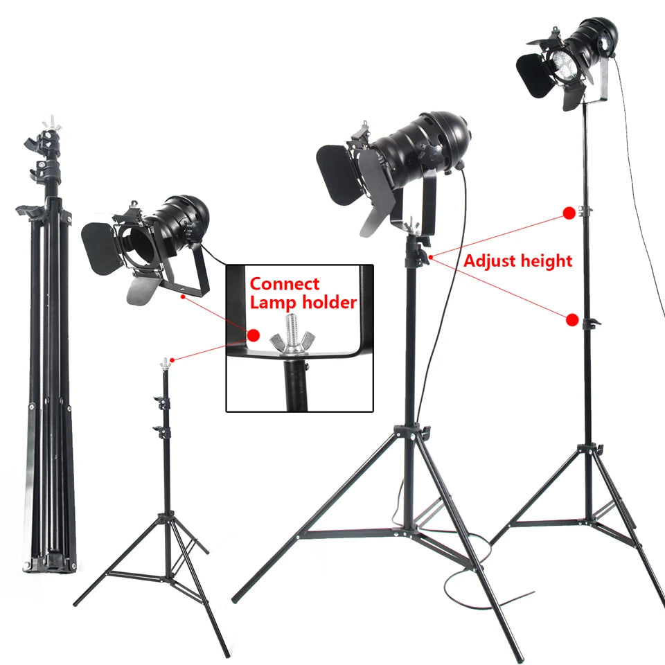 Industrial Tripod Floor Lamp for Studio and Loft Decor