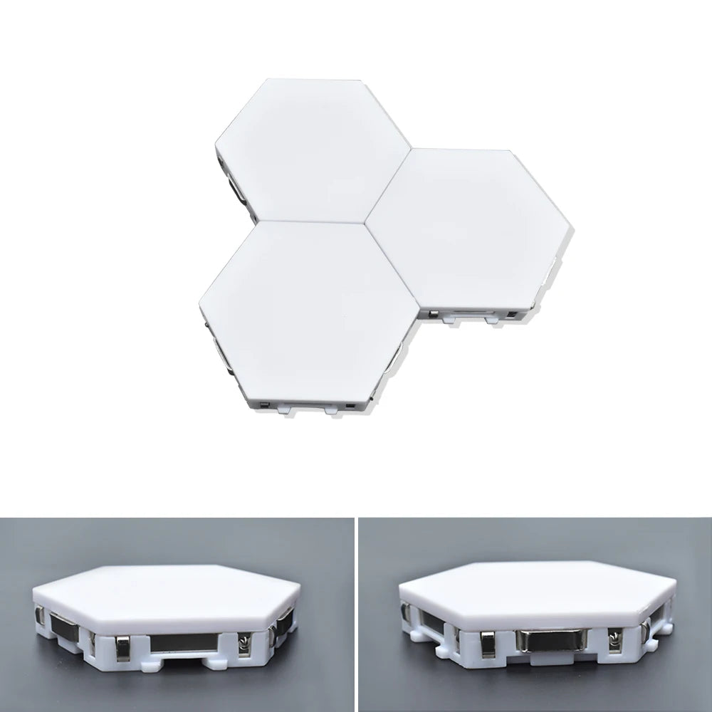 Hexagon Touch LED Wall Lights for Gaming Rooms