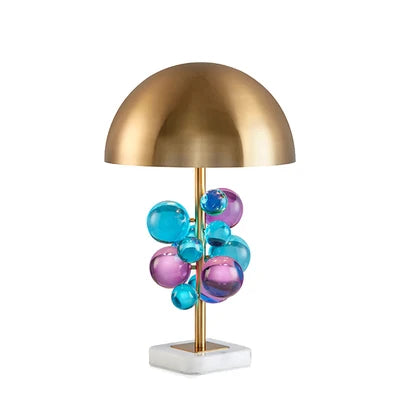 Italian Mushroom Table Lamp – Colorful Glass Designer Ambient Light