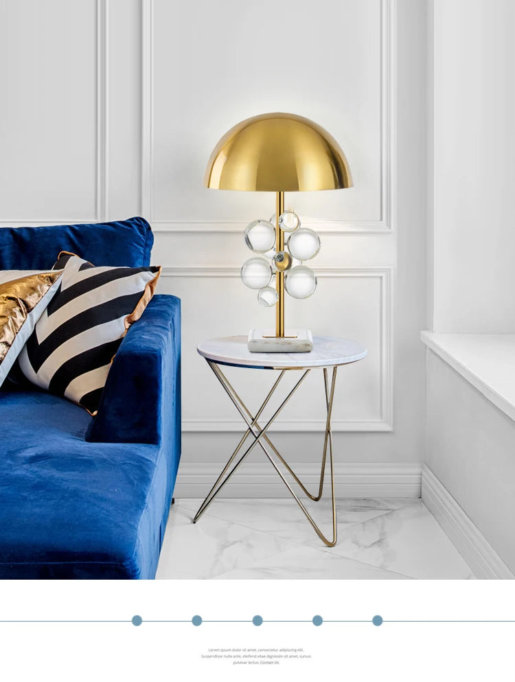 Italian Mushroom Table Lamp – Colorful Glass Designer Ambient Light