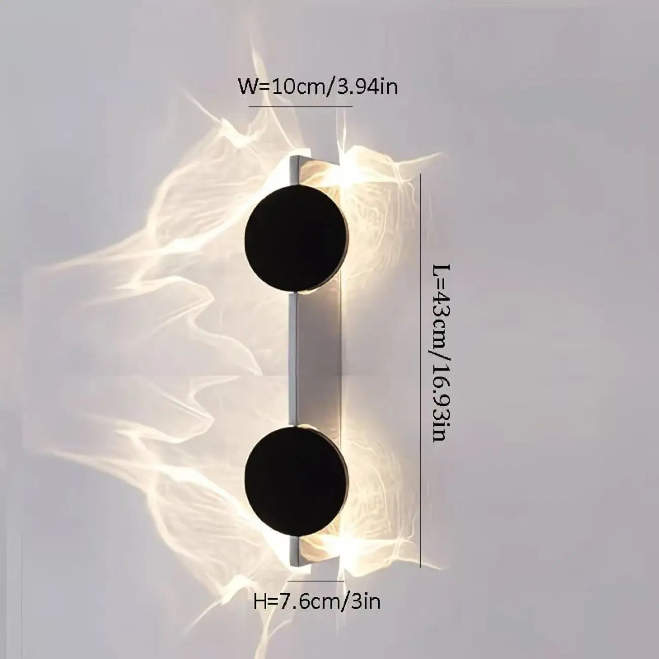 Modern Corrugated LED Wall Lamp for Ambient Lighting