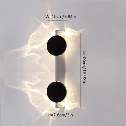 Modern Corrugated LED Wall Lamp for Ambient Lighting