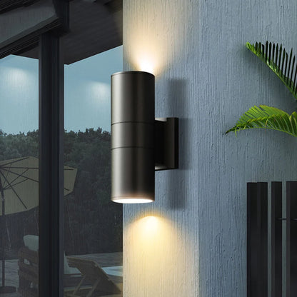 Modern Up and Down Outdoor Wall Light