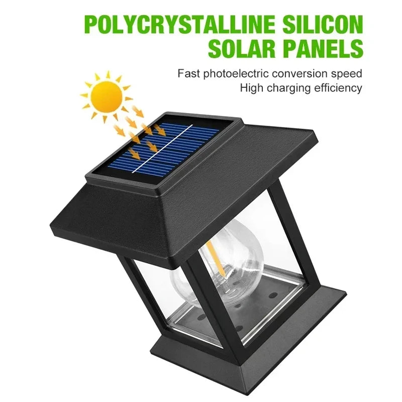 Solar LED Lawn Light for Garden Pathways