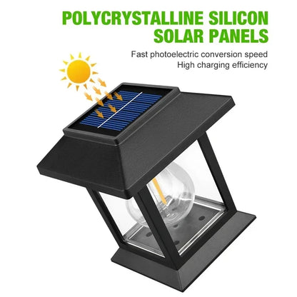 Solar LED Lawn Light for Garden Pathways