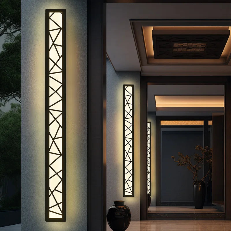 Minimalist Waterproof Outdoor Wall Light for Villas