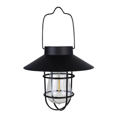 Vintage Solar Camping Lantern for Outdoor Decor