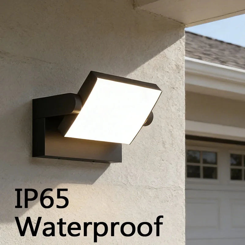 18W Waterproof Motion Sensor Wall Light for Outdoors