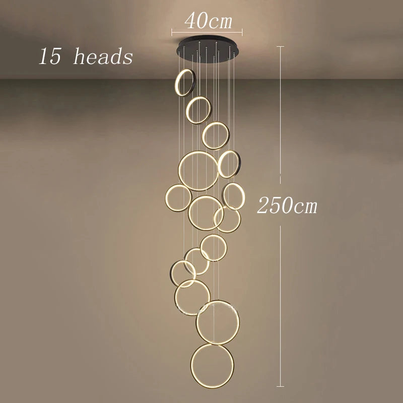 Modern LED Pendant Chandelier for Dining Rooms