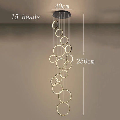 Modern LED Pendant Chandelier for Dining Rooms