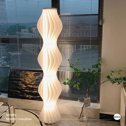 Nordic Grass Skirt Floor Lamp for Bedroom Decor
