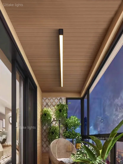 Modern Long Strip Ceiling Light for Kitchens and Hallways
