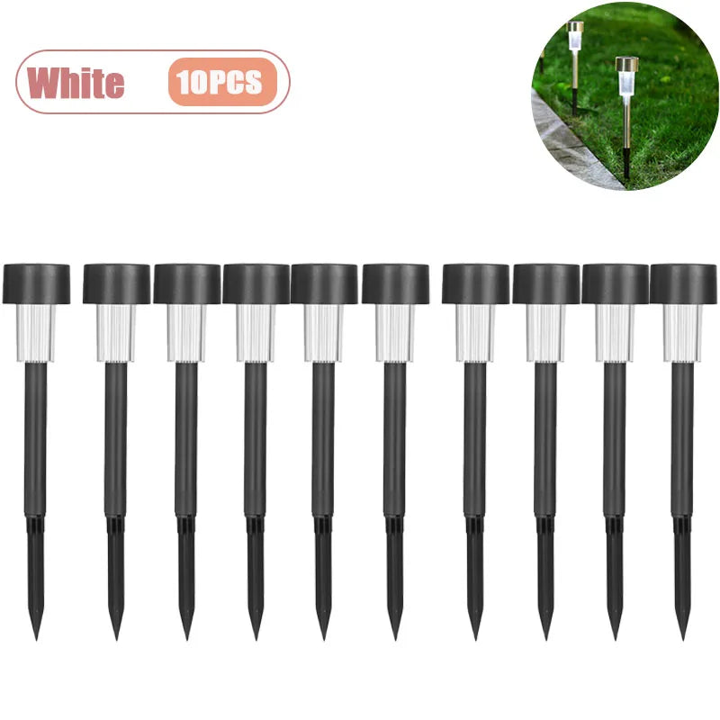 Solar Stainless Steel Pathway Lights for Outdoor Walkways