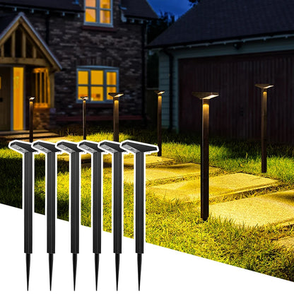 Solar Ground Lights for Garden and Pathway Decor