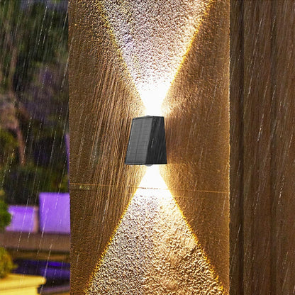 Solar Outdoor Wall Lamp for Garden Ambience