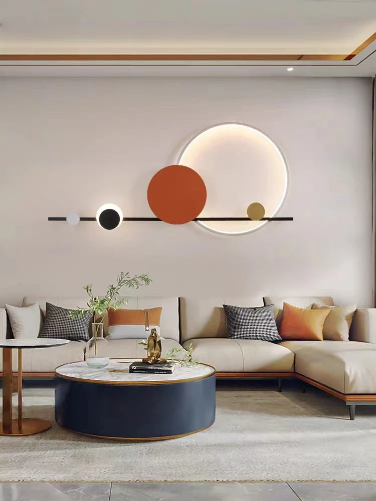 Modern Nordic LED Wall Lamp for Bedrooms and Living Rooms