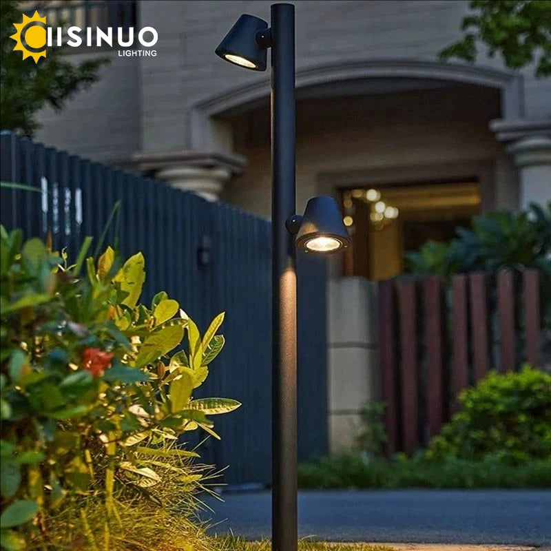 Rotating Outdoor LED Spotlight for Landscape Lighting