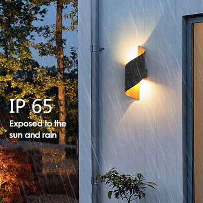 Modern Up and Down LED Wall Light for Outdoors