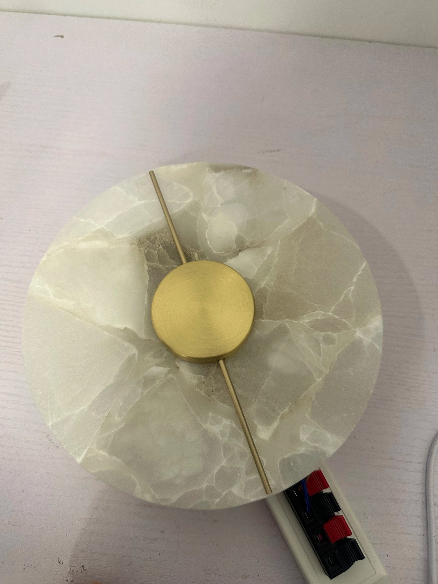 Luxury Marble Wall Sconce for Modern Bedrooms