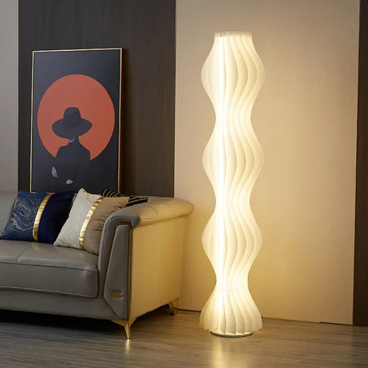 Nordic Grass Skirt Floor Lamp for Bedroom Decor
