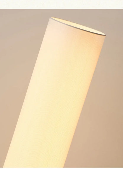 Wabi-Sabi Floor Lamp – Japanese Zen Style Black Walnut Ambient Light