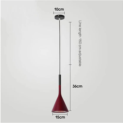 Modern LED Pendant Light E27 Kitchen Dining Hanging Lamp