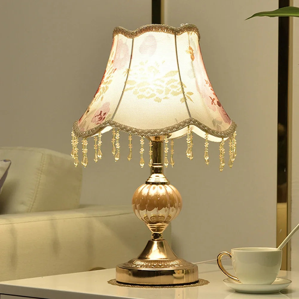 Classical Touch Bedside Table Lamp for Cozy Lighting