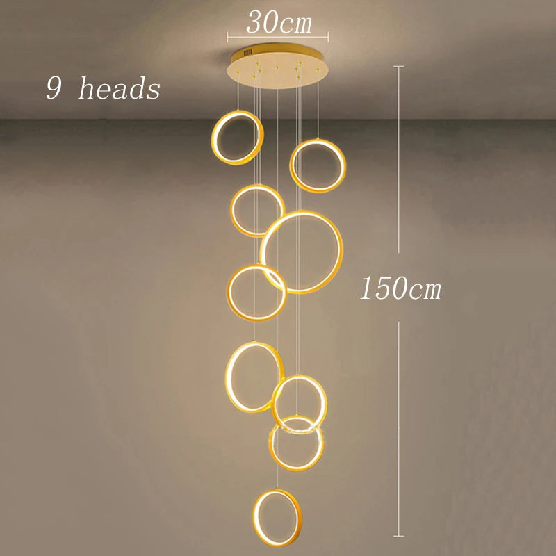 Modern LED Pendant Chandelier for Dining Rooms