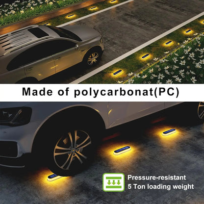 Waterproof Solar LED Step Lights for Stairs
